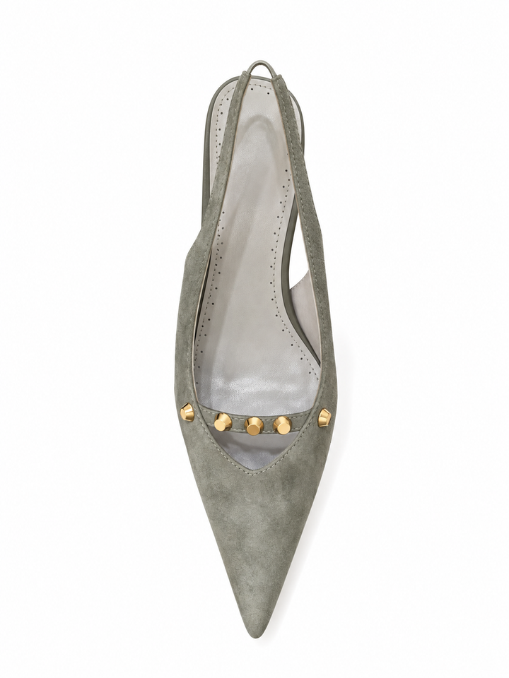 NECVO DIAMANTE MID HEEL SANDALS