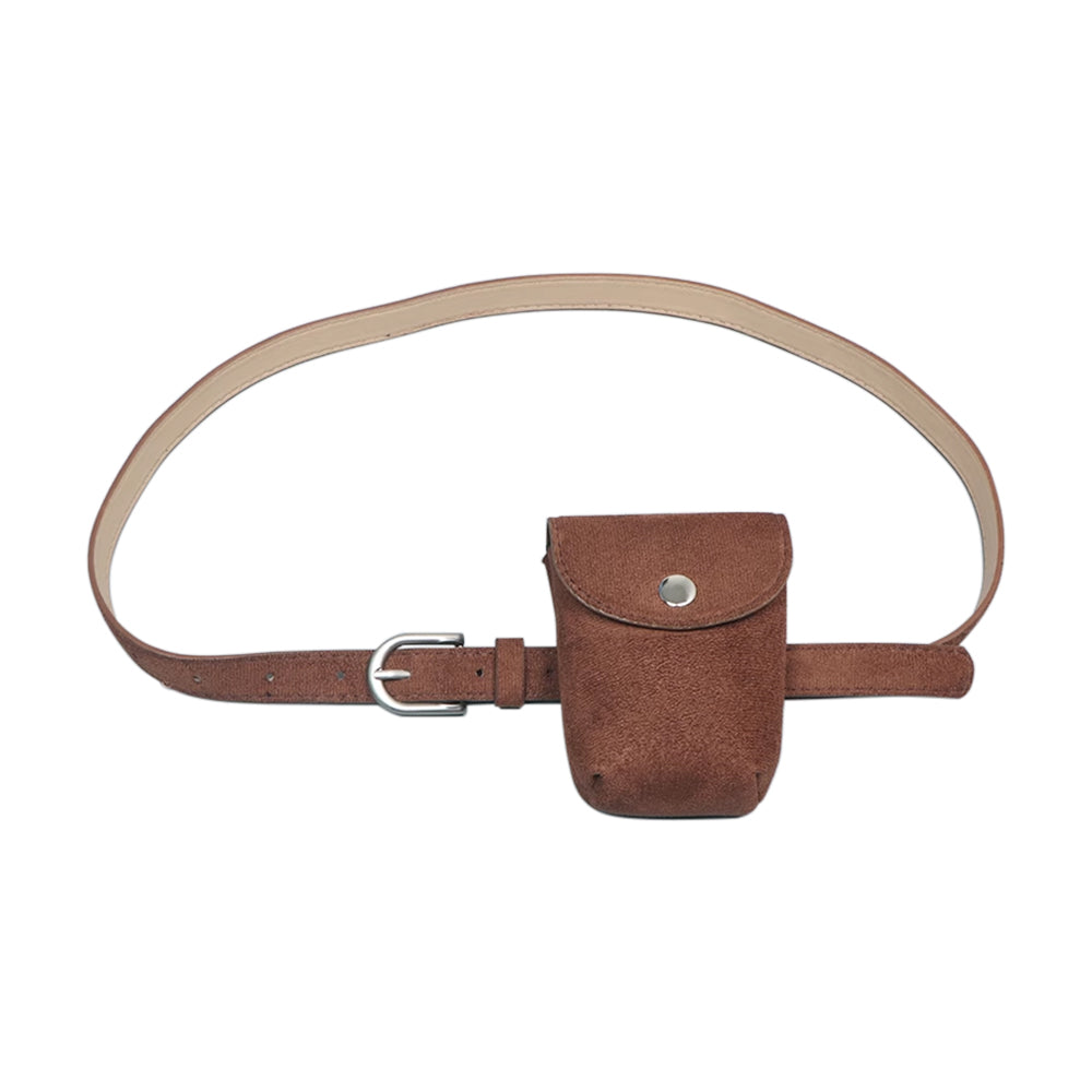 NEDCU Suede Waist Belt Bag