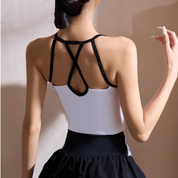 NELLV Yoga Pilates Cut Out Sports Bra