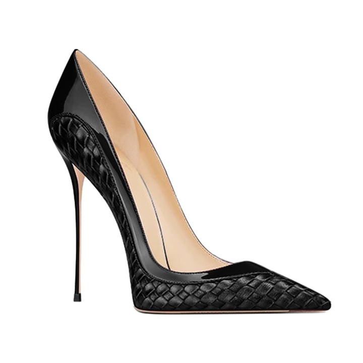 NETCU Braided High Heel Pumps - 10cm