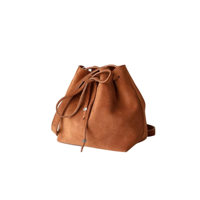 NIASO Lace Up Bucket Bag