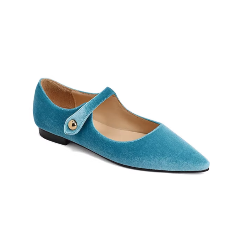 NLOCA Velvet Flats