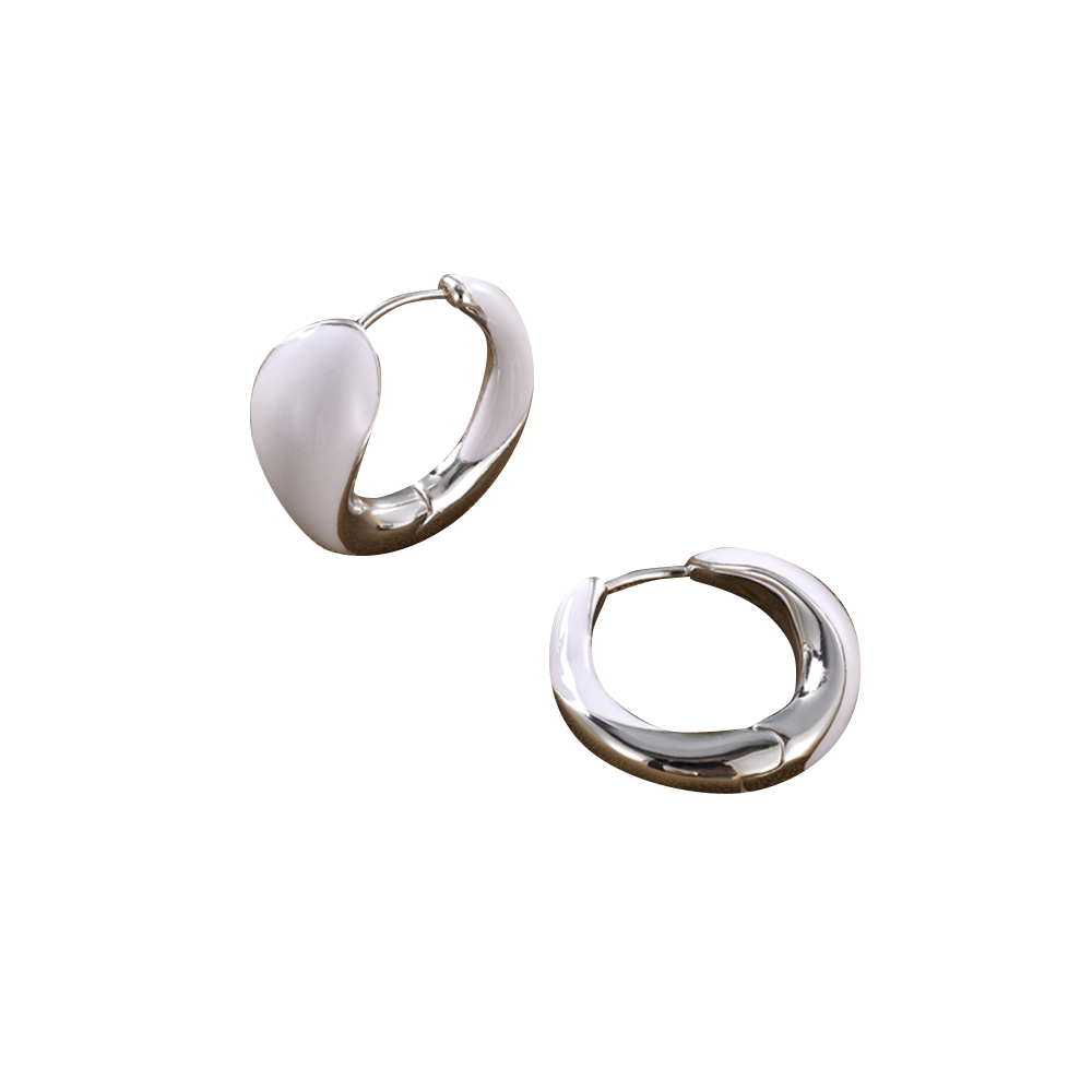 NOITA Bi-Color Earrings - Pair