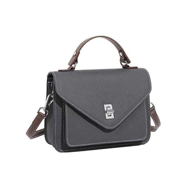 NORAV Metal Lock Cross Body Bag