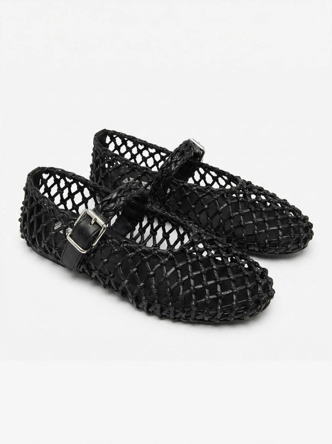 NOVIE MESH FLAT BALLET SHOES