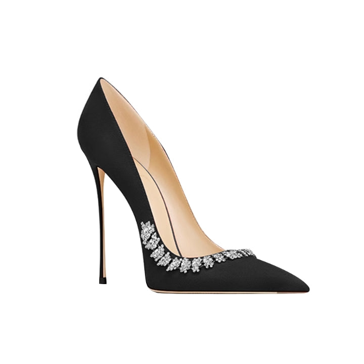 NOVKI Diamante High Heel Pumps - 10cm