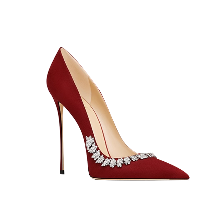 NOVKI Diamante High Heel Pumps - 10cm