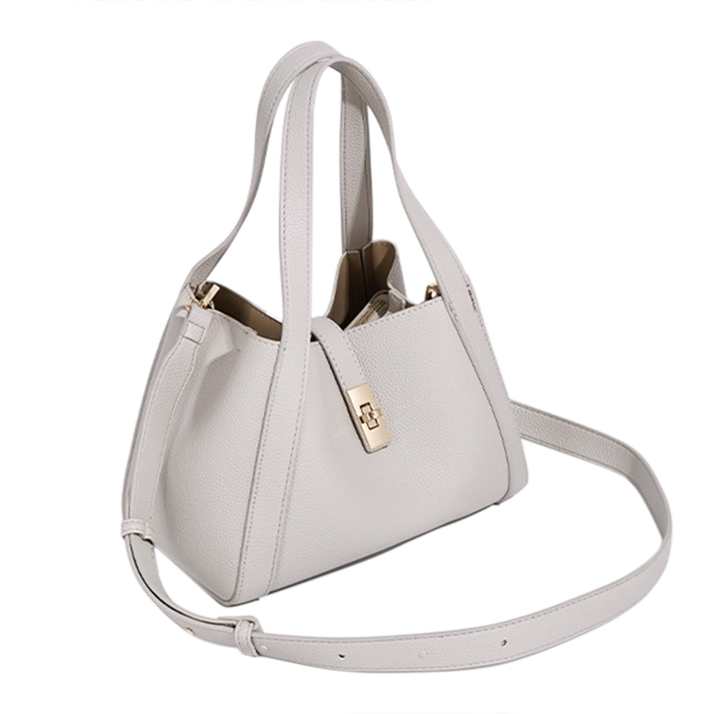 NUCLA Metal Lock Tote Bag