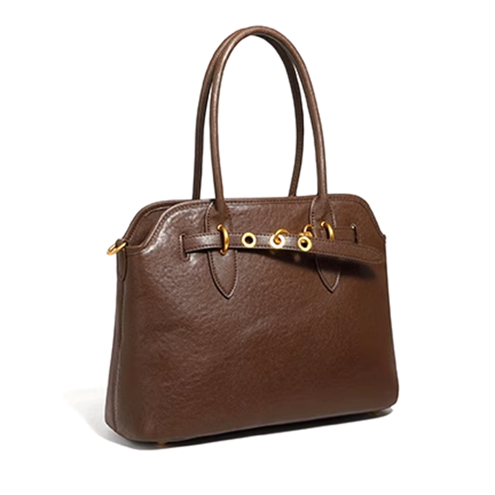 NUECI Leather Tote Bag