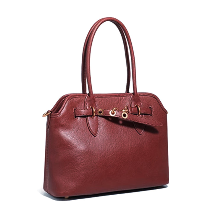 NUECI Leather Tote Bag