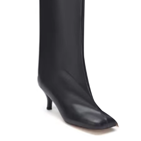 NUISE Leather Knee High Boots