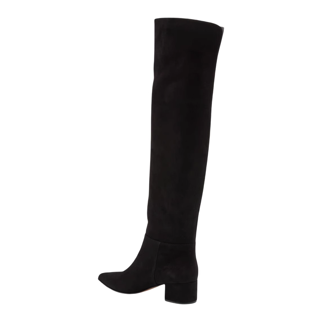 NUTCI Block Heel Over The Knee Boots