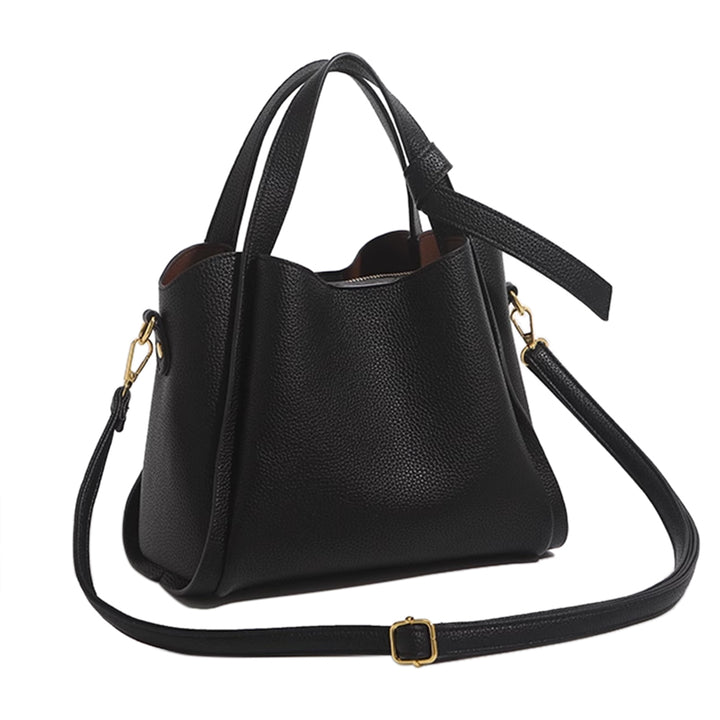 NUTEC Leather Bucket Bag