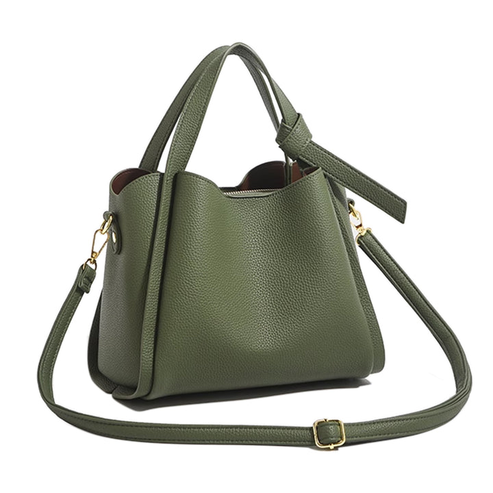 NUTEC Leather Bucket Bag