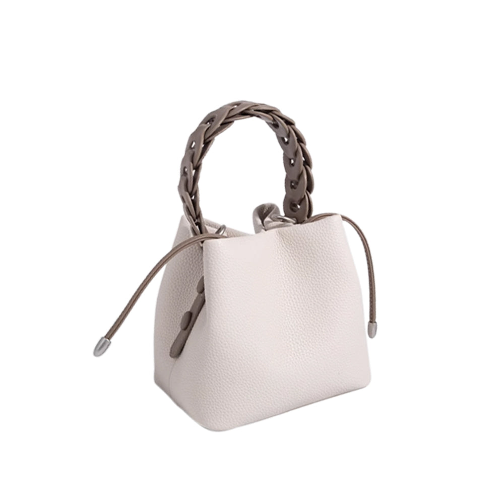 NVOLE Leather Bucket Bag