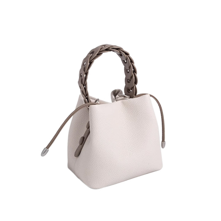 NVOLE Leather Bucket Bag