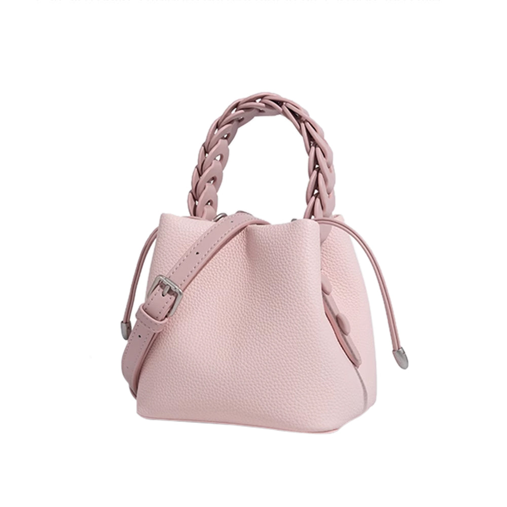 NVOLE Leather Bucket Bag