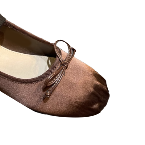 OEVIA Bow Flat Ballet Shoes