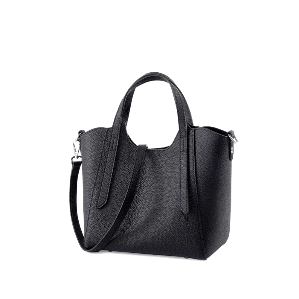 POLEE Leather Tote Bag