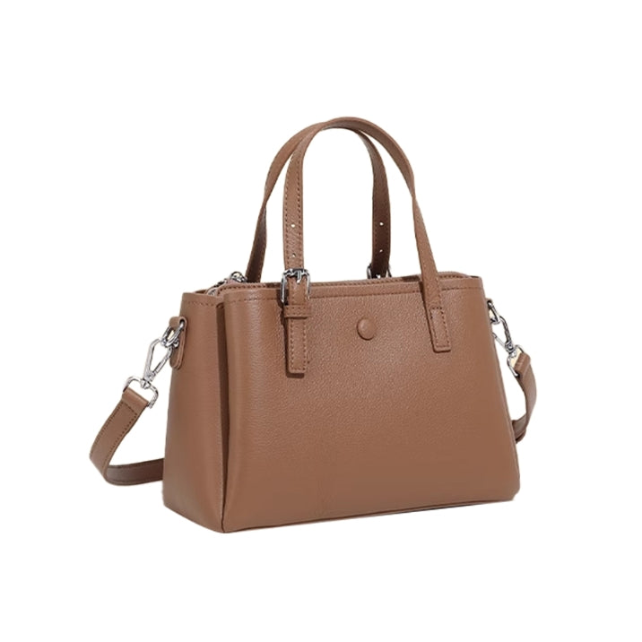 POVSA Leather Tote Bag