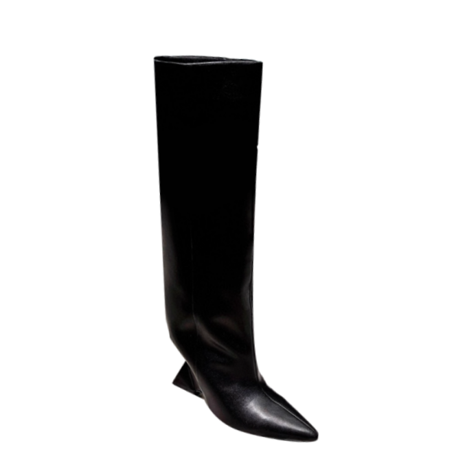 RAIVE Sculptured Heel Over The Knee Boots