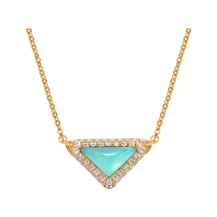 RALUE Diamante Triangle Necklace