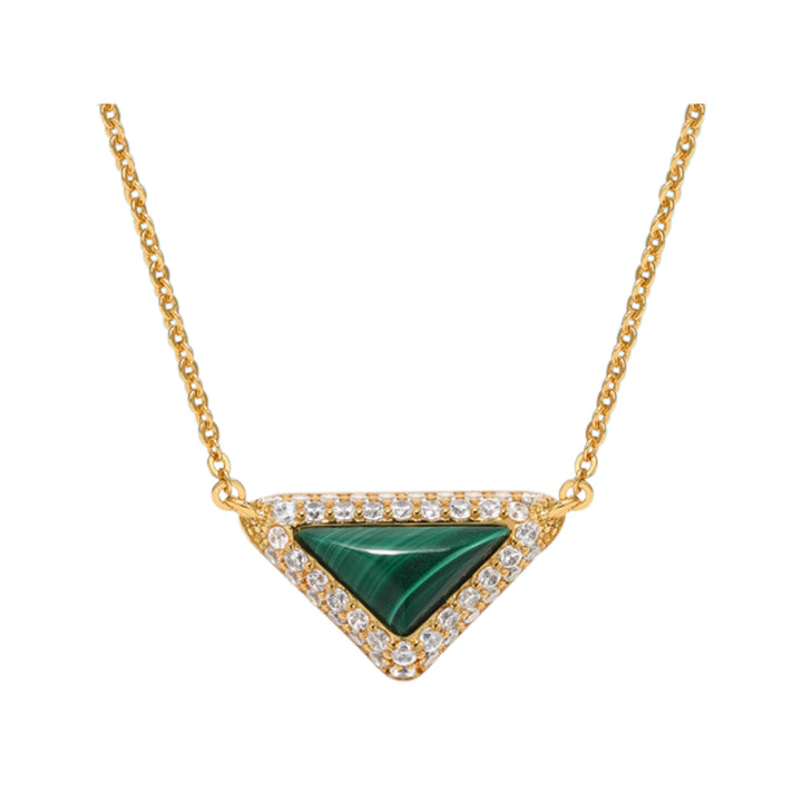 RALUE Diamante Triangle Necklace