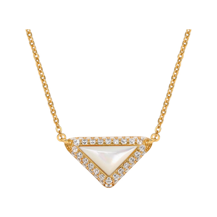 RALUE Diamante Triangle Necklace