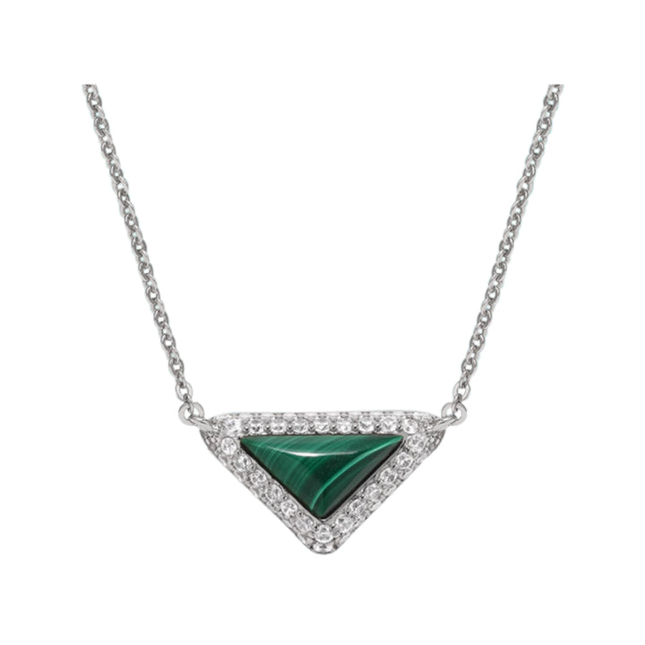 RALUE Diamante Triangle Necklace