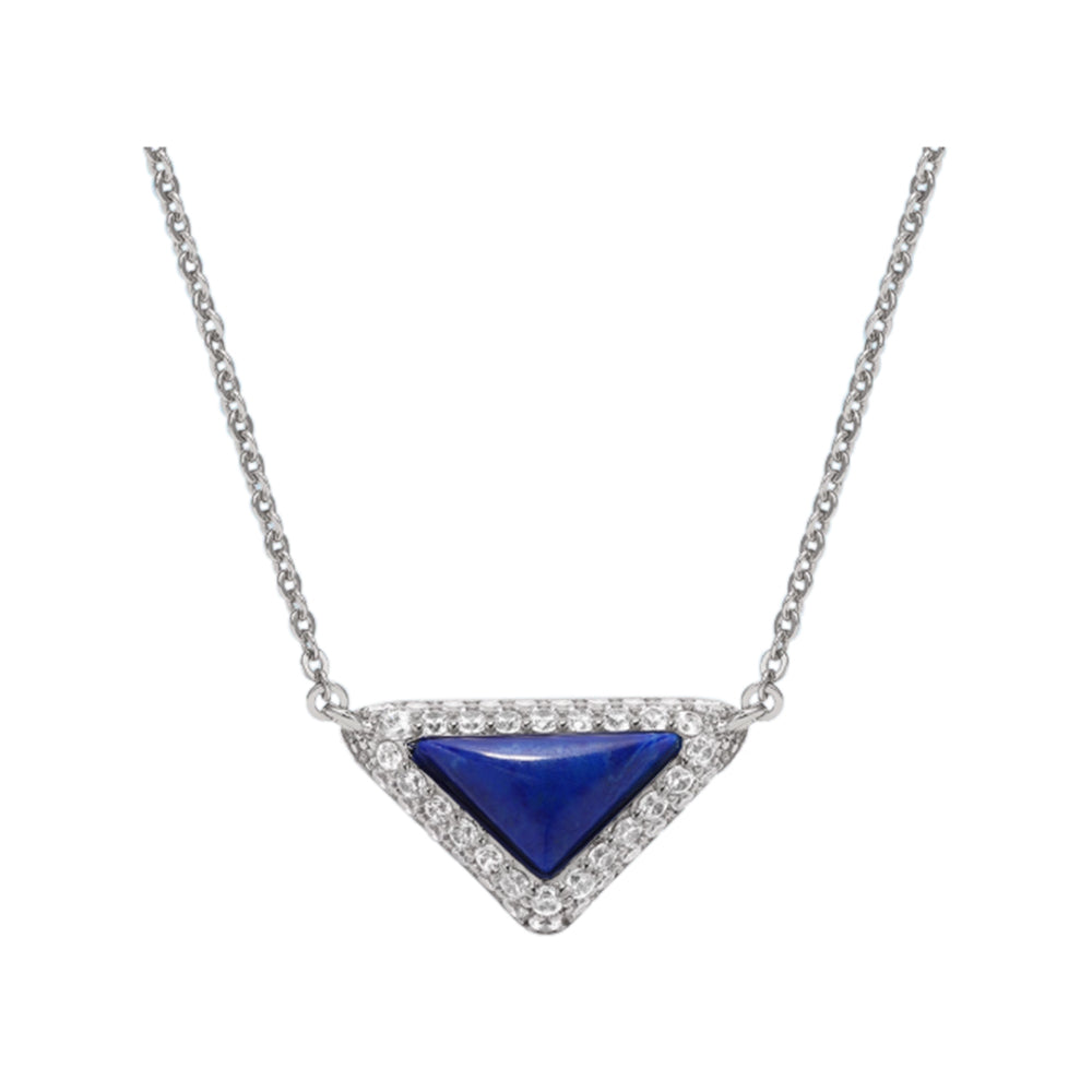 RALUE Diamante Triangle Necklace