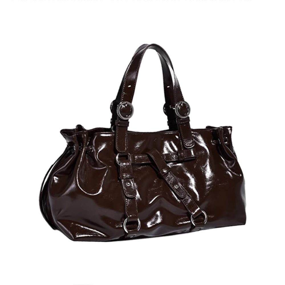 RATTO Buckled Tote Bag