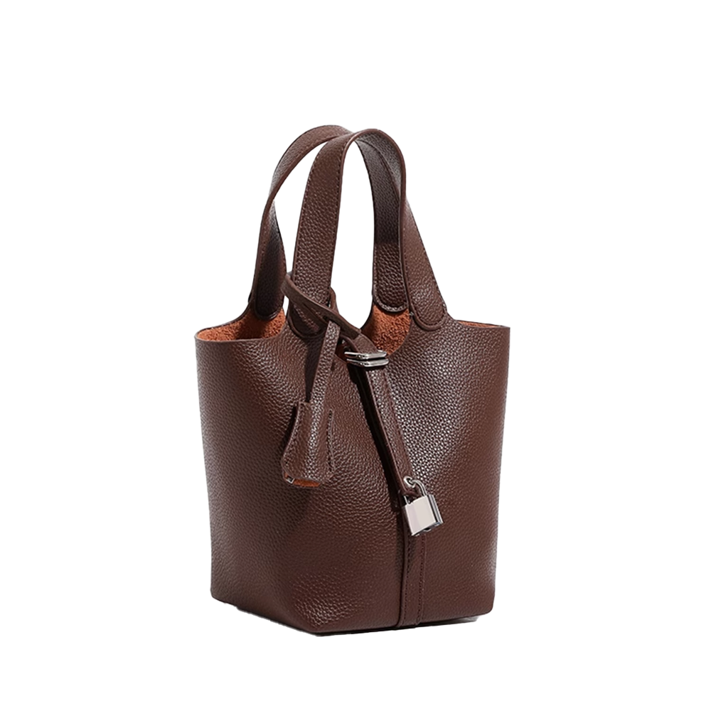 RENCO Metal Lock Bucket Bag