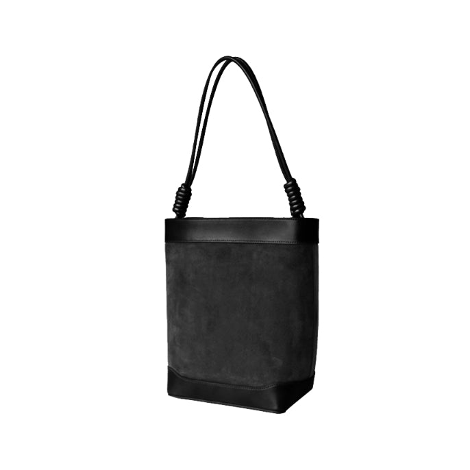 RESOA Leather And Suede Tote Bag