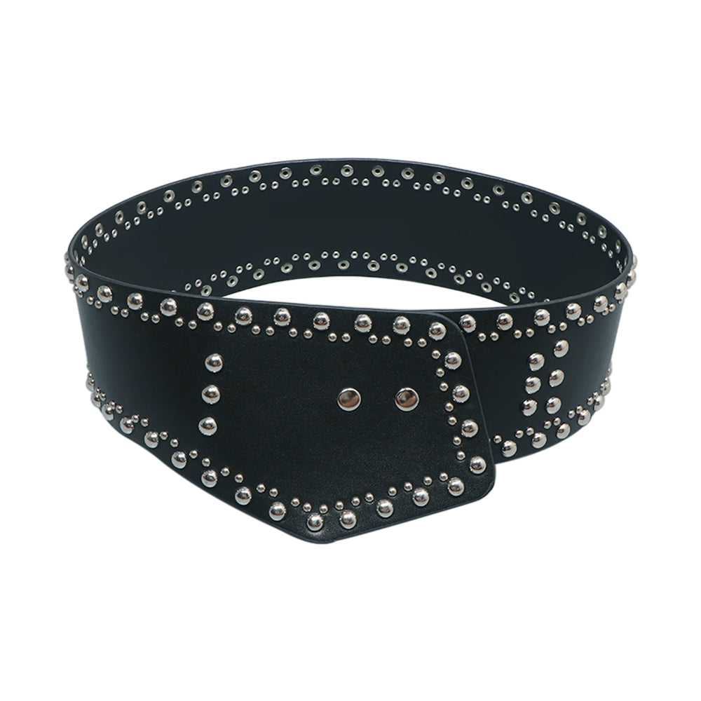 ROCHE Studded Girdle Belt