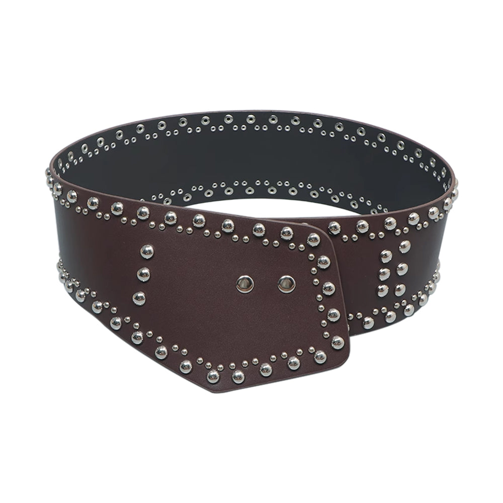 ROCHE Studded Girdle Belt
