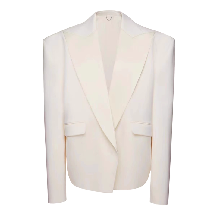 ROFVE Lapel Oversized Blazer