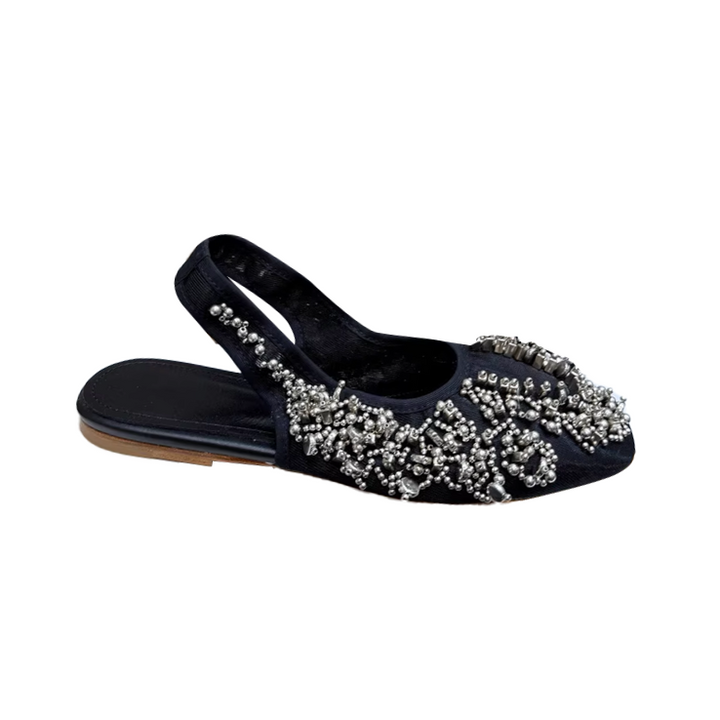ROHET Beaded Flat Sandals