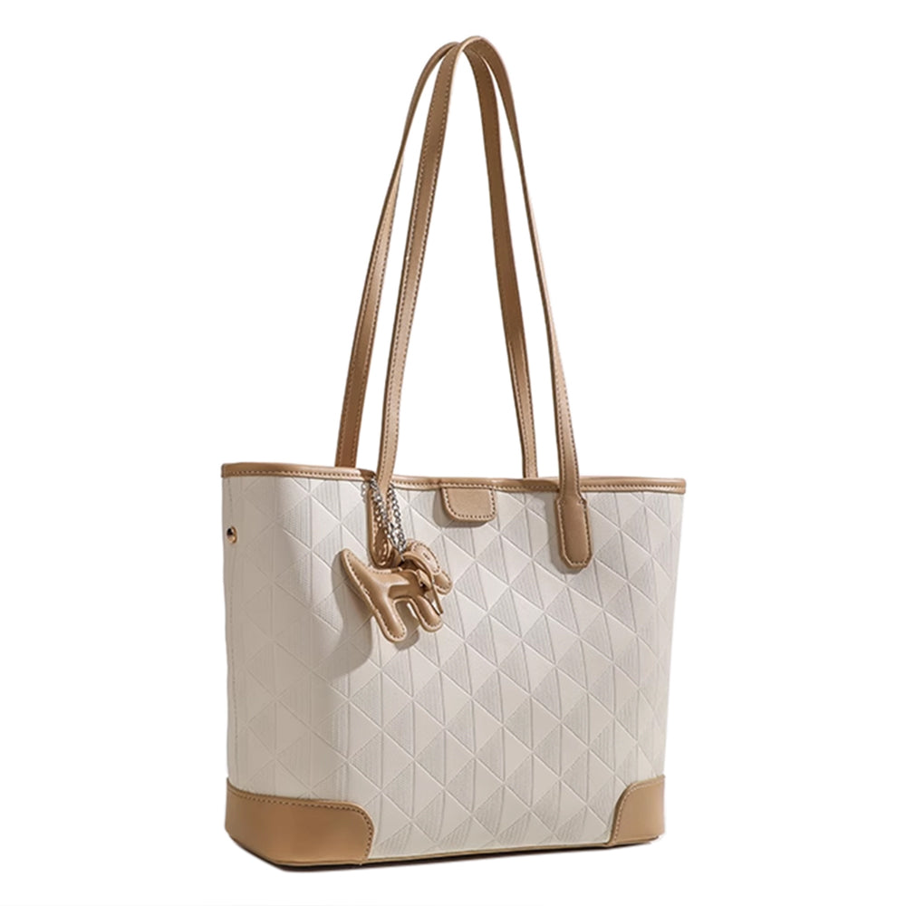ROMAR Quilted Oversized Tote Bag