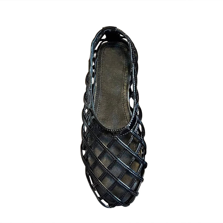 ROVNA Cut Out Flat Shoes