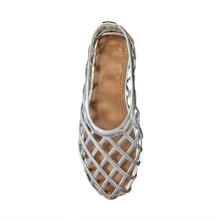 ROVNA Cut Out Flat Shoes