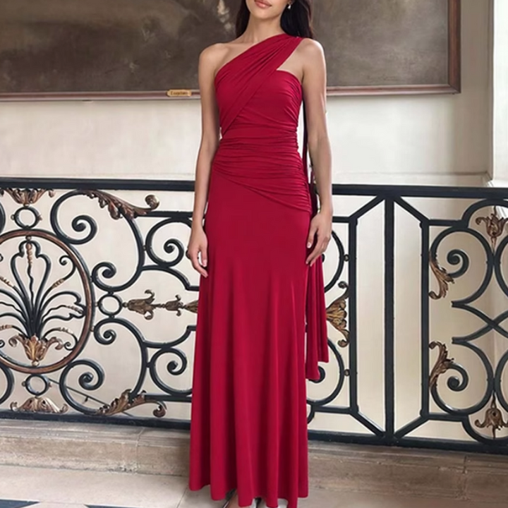 ROVSE Off-Shoulder Evening Dress Gown