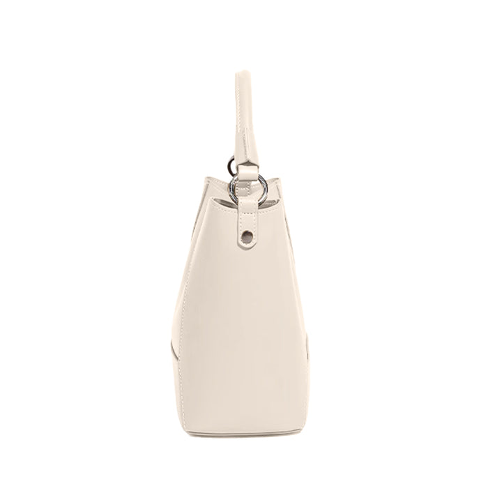 ROVSI Leather Bucket Bag