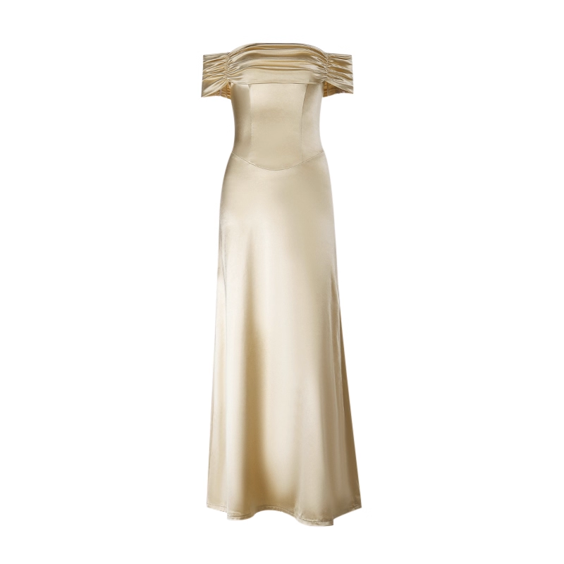 RUACO Off-Shoulder Evening Dress Gown