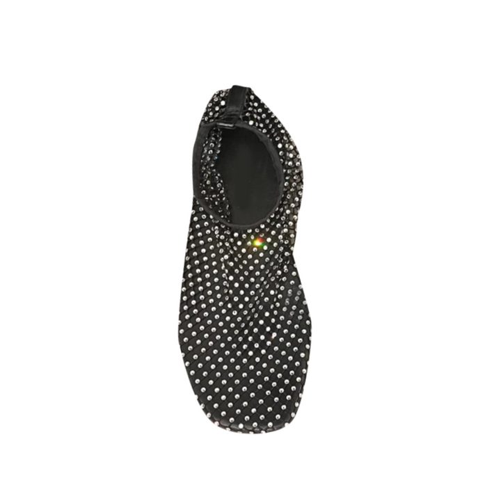 RUDIS Diamante Mesh Flat Sandals