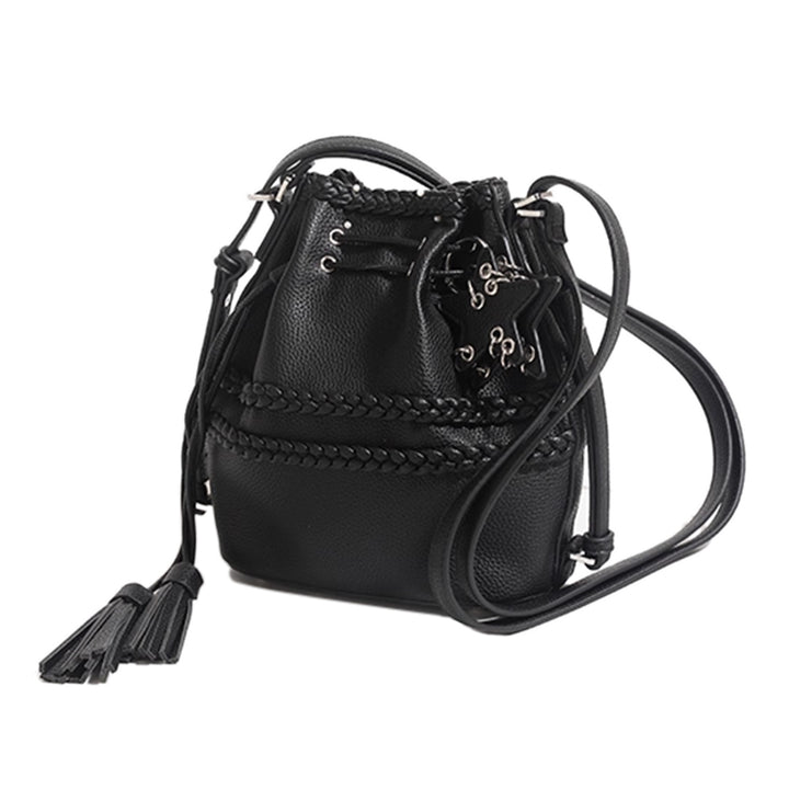 RUNCO Leather Buckled Bag