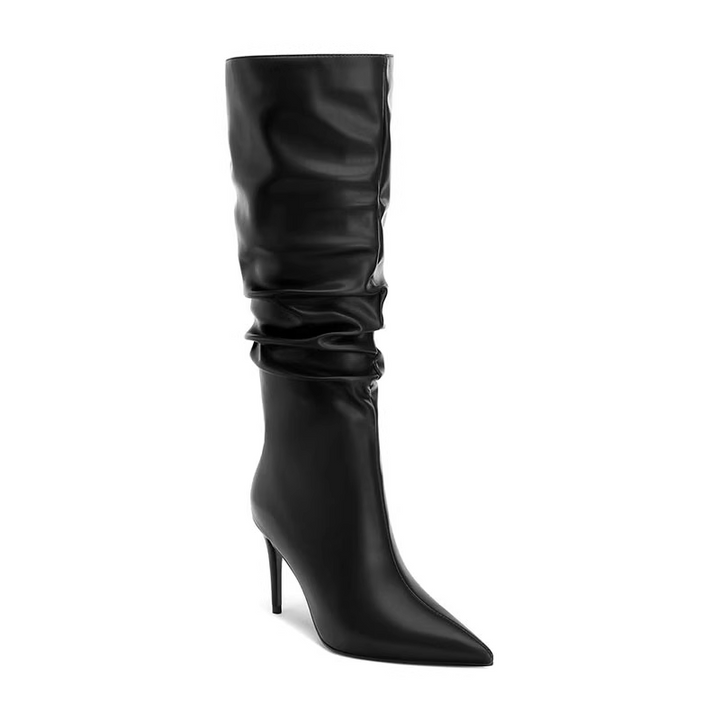RUTDA Stiletto High Heel Knee High Boots