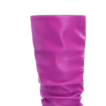 RUTDA Stiletto High Heel Knee High Boots