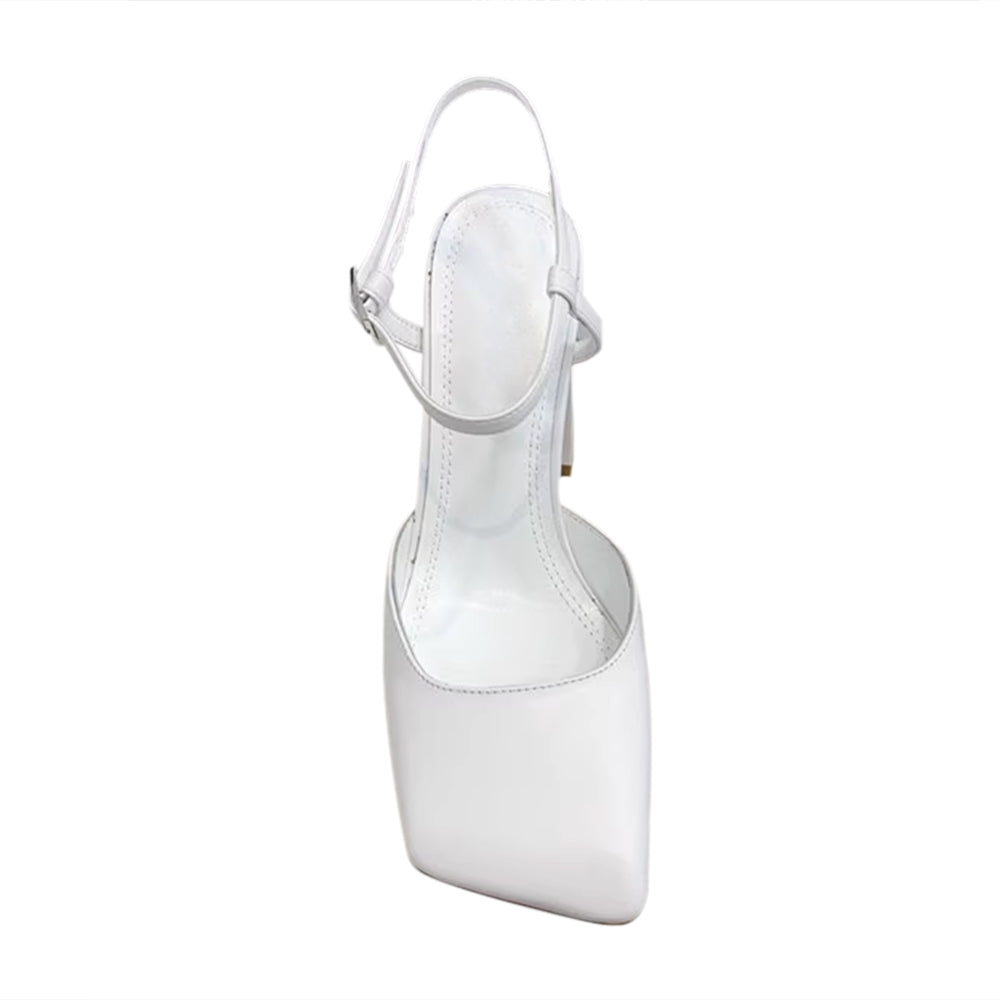 RUVCI Ankle Strap Block Heel Sandals