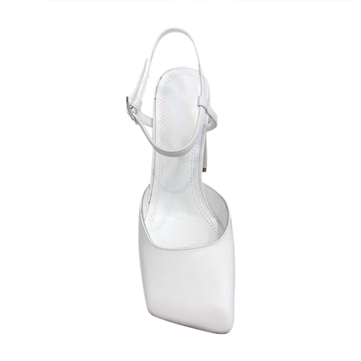 RUVCI Ankle Strap Block Heel Sandals