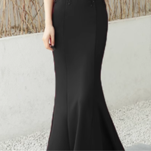 RUVCT Diamante Off-Shoulder Evening Dress Gown